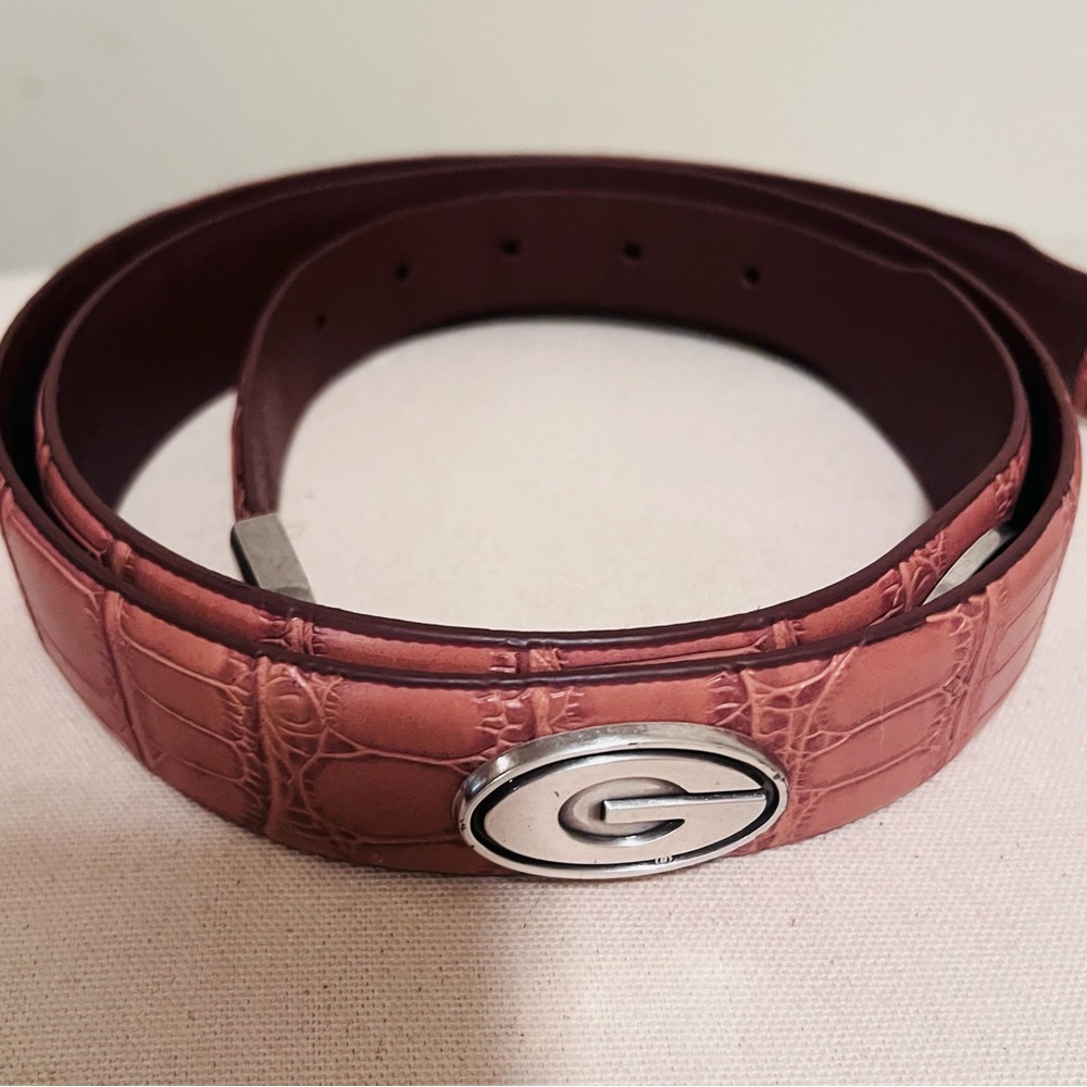 Genuine Georgia leather belt